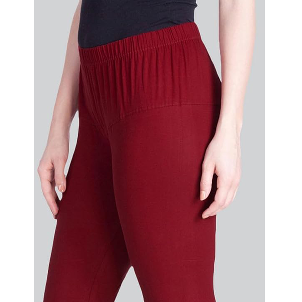 Soft Cotton Stretch Churidar Leggings for Women | Breathable, Mid Rise, Full Length