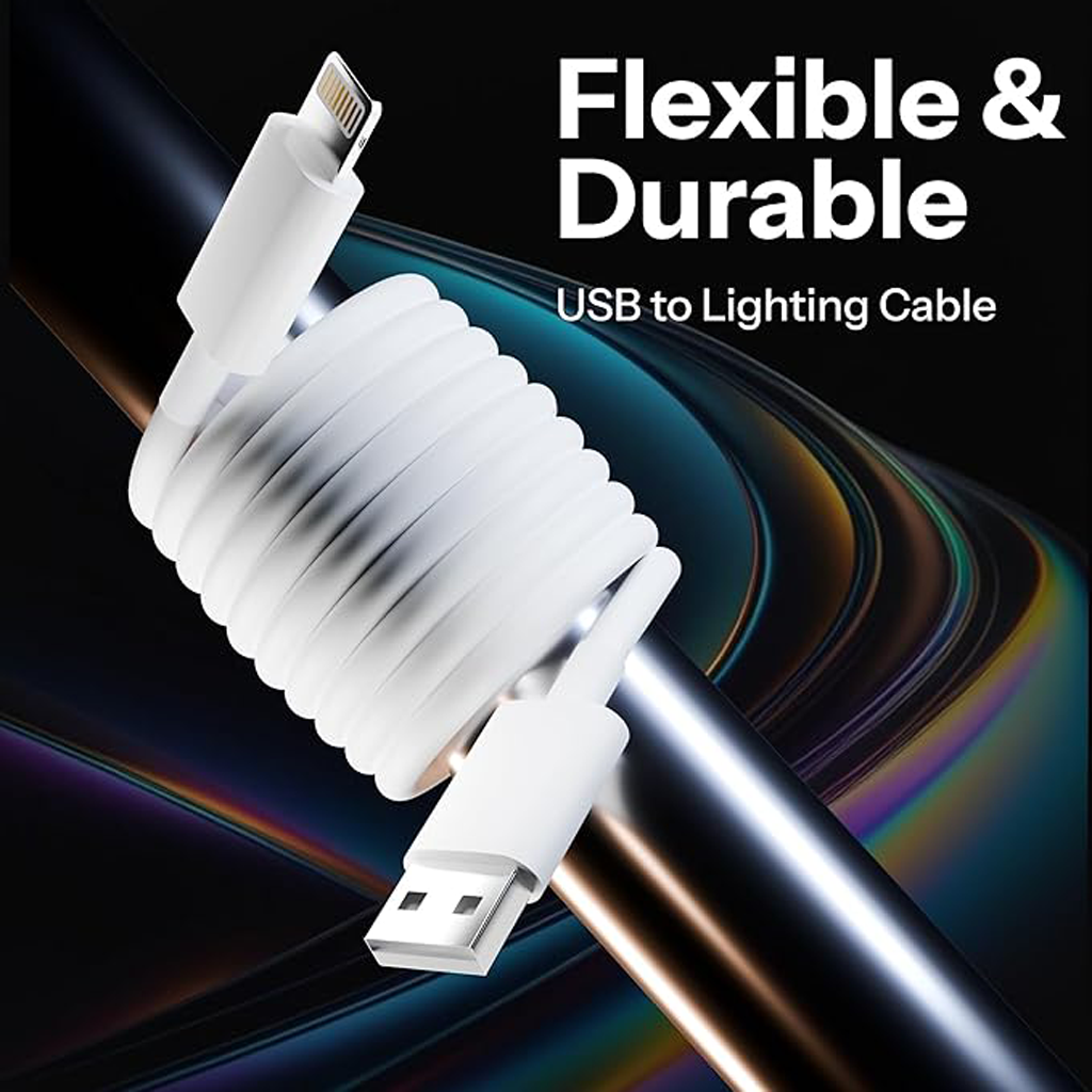USB to Lightning Fast Charging Cable, Apple MFi Certified