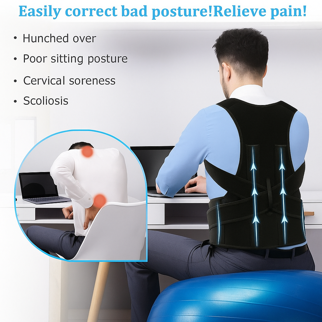 Adjustable Posture Corrector for Men & Women