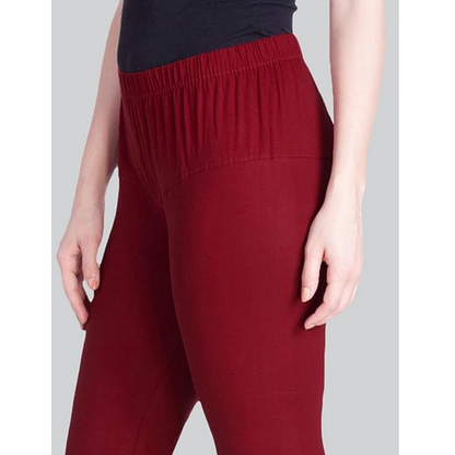 Soft Cotton Stretch Churidar Leggings for Women | Breathable, Mid Rise, Full Length